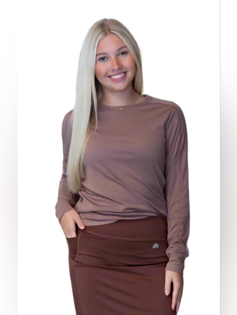 Snoga Rum Raisin Heather Top